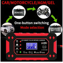 Cargador Inteligente bateria de carro 🚗 ENERGY PRO 🔋 (Carga segura, rapida y fácil de usar)